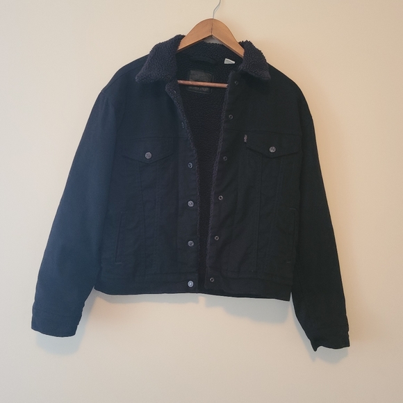 Levi's sherpa ex trucker jacket - Picture 2 of 3